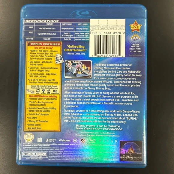 WALL.E - Blu-ray - Picture 2 of 5